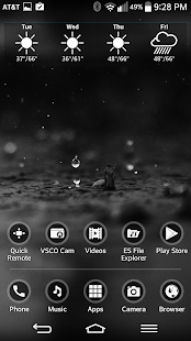 Free Download LGHome LG Theme BlkMatte APK