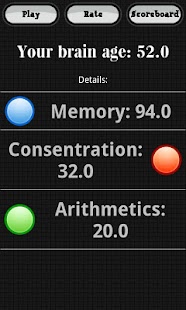 Brain Age Game