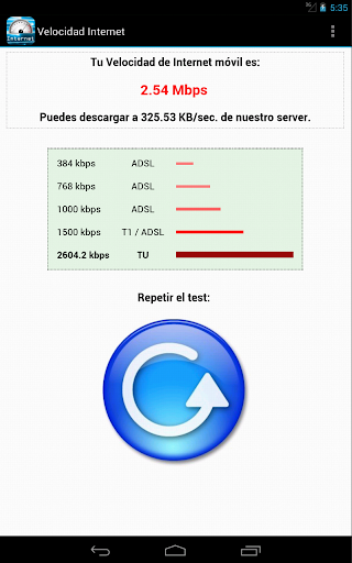 Test de Velocidad de Internet