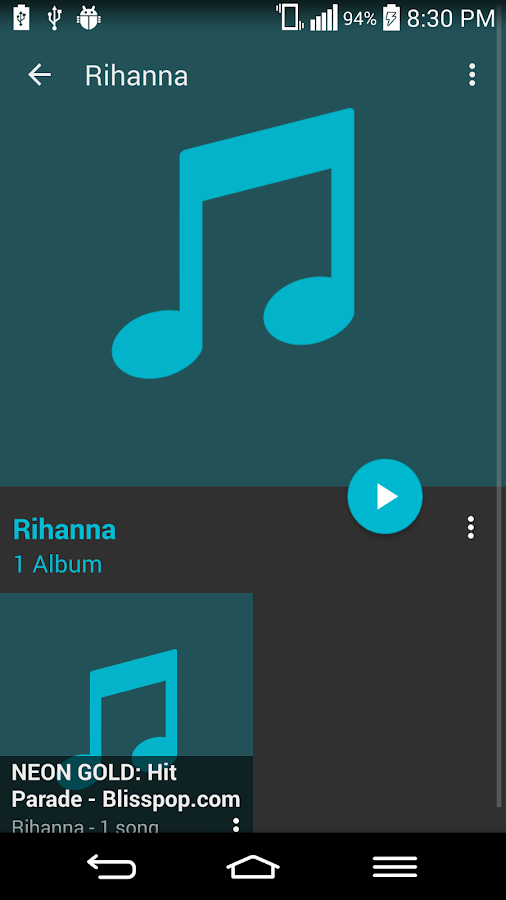 Marine Music Player - screenshot
