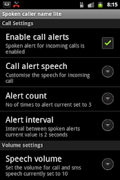 Talking Caller ID Free poster 1