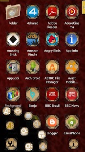 Vintage Next Launcher 3D Theme Screenshots 4