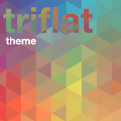 Xperia™ theme - Triflat