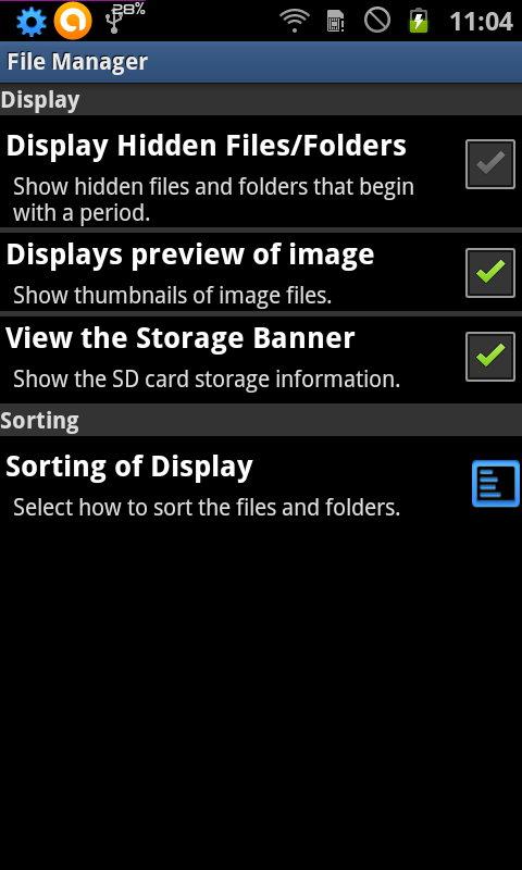 File Manager Explorer Zip Screen 3
