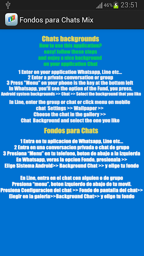 Fondos de pantalla para Chat