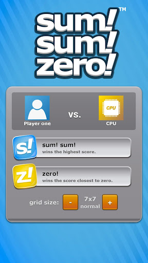 【免費策略App】sum! sum! zero!-APP點子