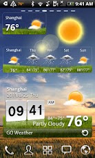 GO Weather Widget Skin LG