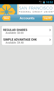 San Francisco FCU Mobile Screenshots 2
