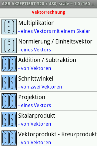 Vektoren Determinanten LGS