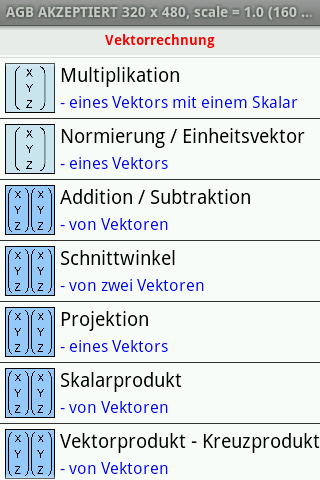 Vektoren Determinanten LGS - Android Apps on Google Play