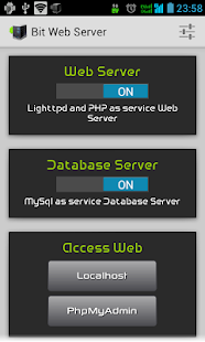 Bit Web Server (PHP,MySQL,PMA) - screenshot thumbnail