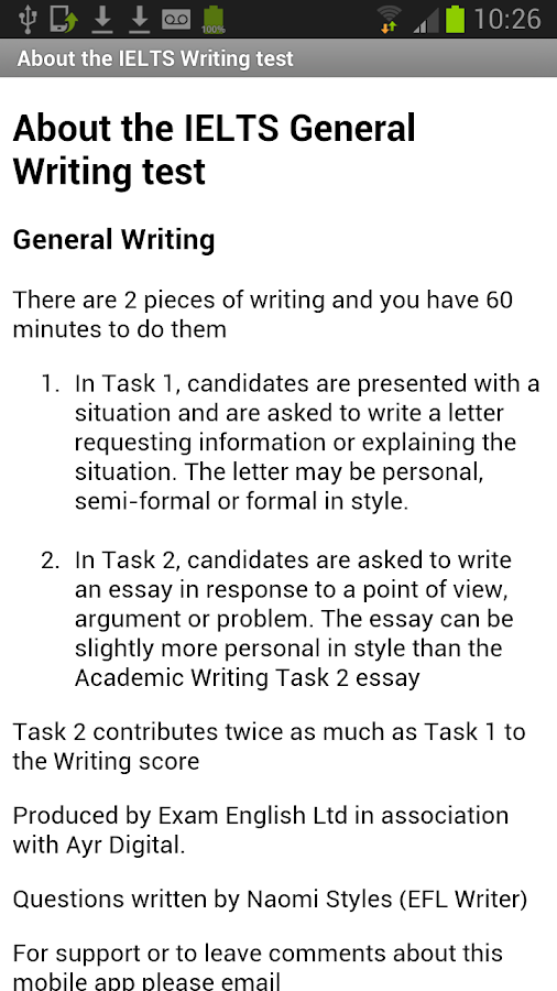 Essay writing for english tests ielts download