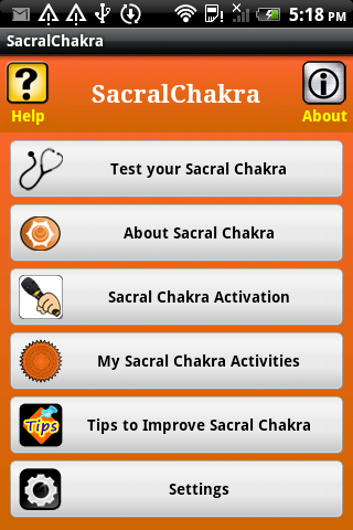sacral chakra orange chakras