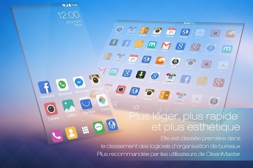 Capture d'ecran de l'application Android Cheetah Launcher