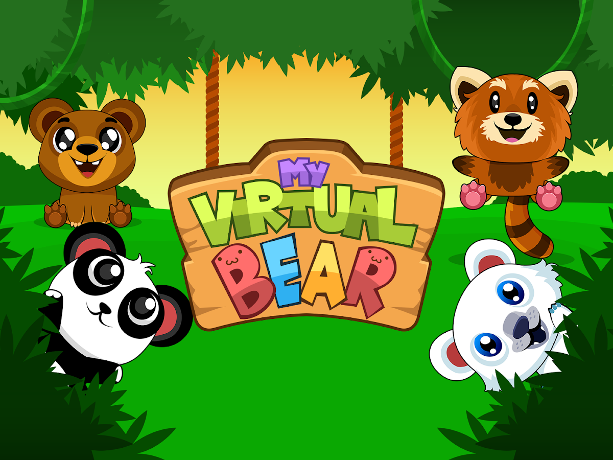 My Virtual Bear Pet Animals Apl Android Di Google Play
