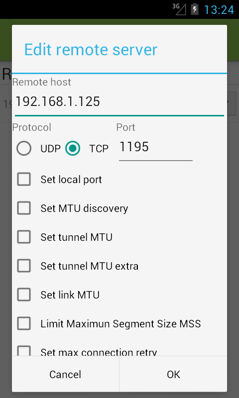   OpenVPN Client- screenshot 