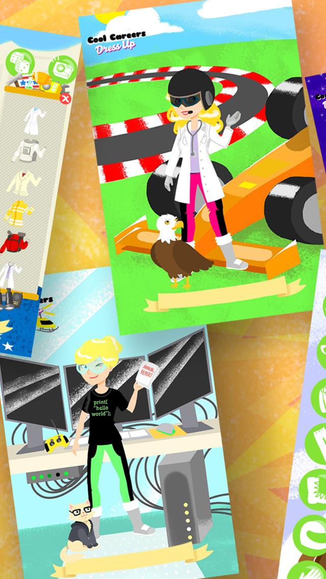 Cool Careers Dress Up 4 Girls Screen 3