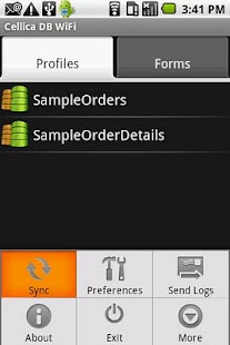 Cellica Database(Wi-Fi) Forms - screenshot thumbnail