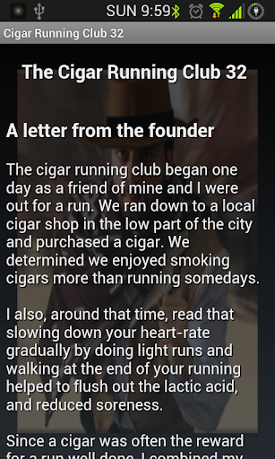 Cigar Running Club 32