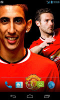 homem jogadores Utd ao vivo wallpaper APK Cartaz #2