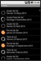 Eclipse Calculator by Serviastro - Univ. Barcelona poster 4
