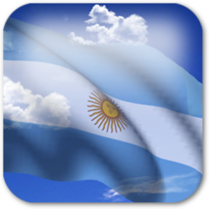 3D Argentina Flag LWP + 3.1.1