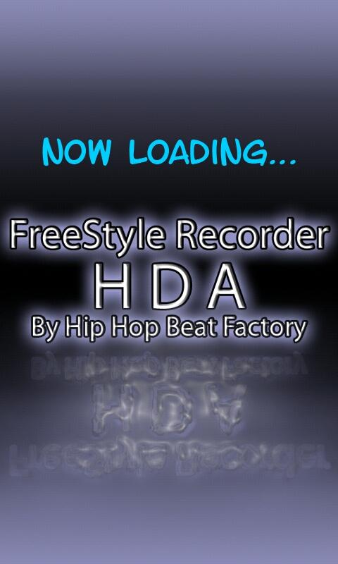 Android application FreeStyle Recorder HDA screenshort