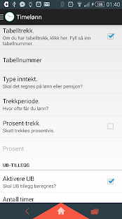 Timelønn Screenshots 2