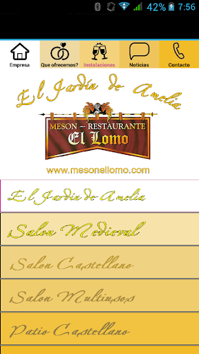 【免費旅遊App】Restaurante Meson El Lomo-APP點子