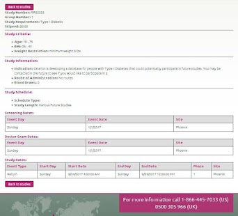 Celerion Clinical Studies Screenshots 17