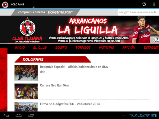 【免費運動App】Xolos MX-APP點子