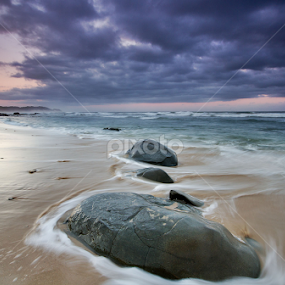 Swirl by Bruce Meaker - Landscapes Beaches