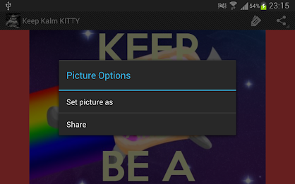 Keep Calm KITTY poster 20