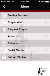 Georgetown Baptist Church poster 8