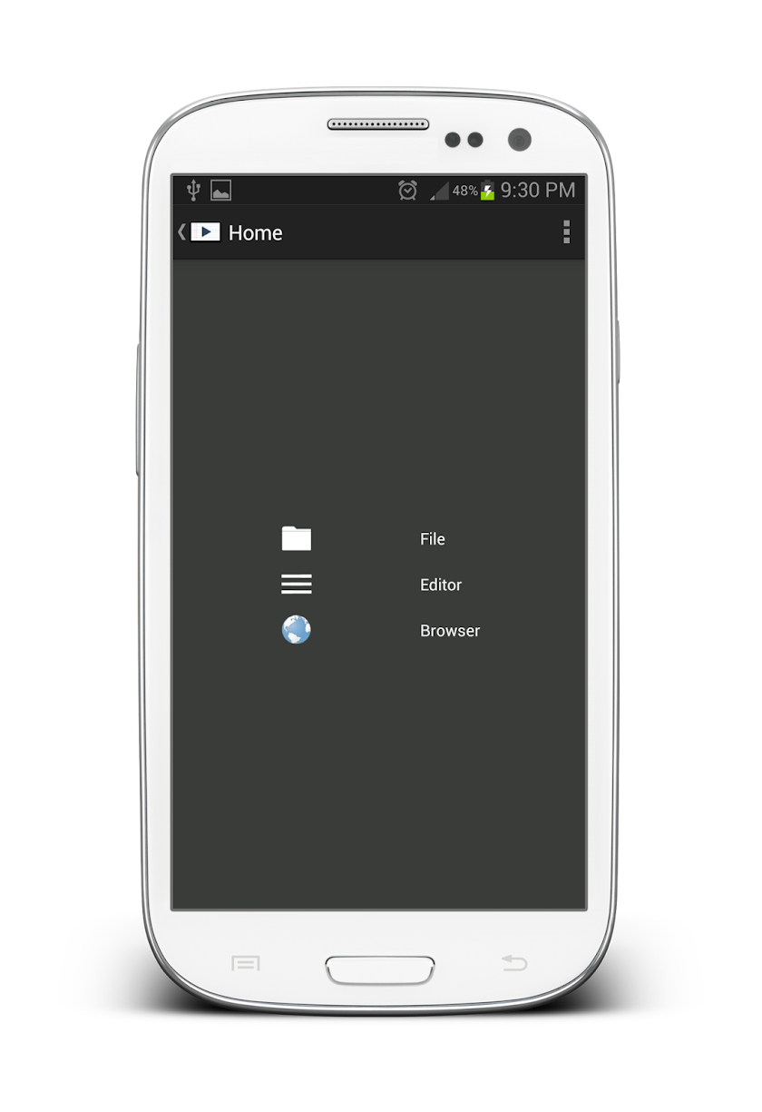 Text Player (Read aloud) Screen 1