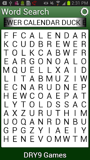 Word Search WordWheel