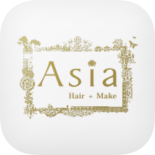 長岡市の美容室 Hair + Make Asia　公式アプリ LOGO-APP點子