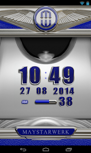 Free Clock Widget Blue Elephant APK for PC