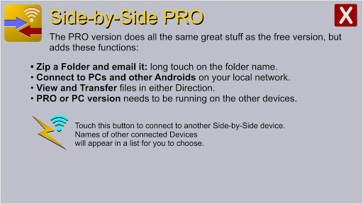 Side-by-Side PRO File Transfer