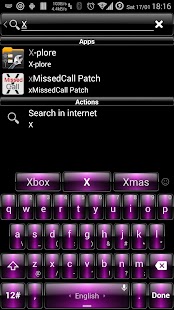 Theme TouchPal Dusk Pink Screenshots 2