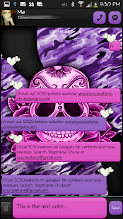 How to install GO SMS - Sugar Skullz 5 patch 1.1 apk for laptop