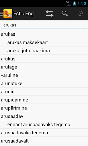 【免費教育App】English<->Estonian Dictionary-APP點子