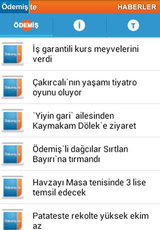 【免費新聞App】Ödemiş Haberleri-APP點子
