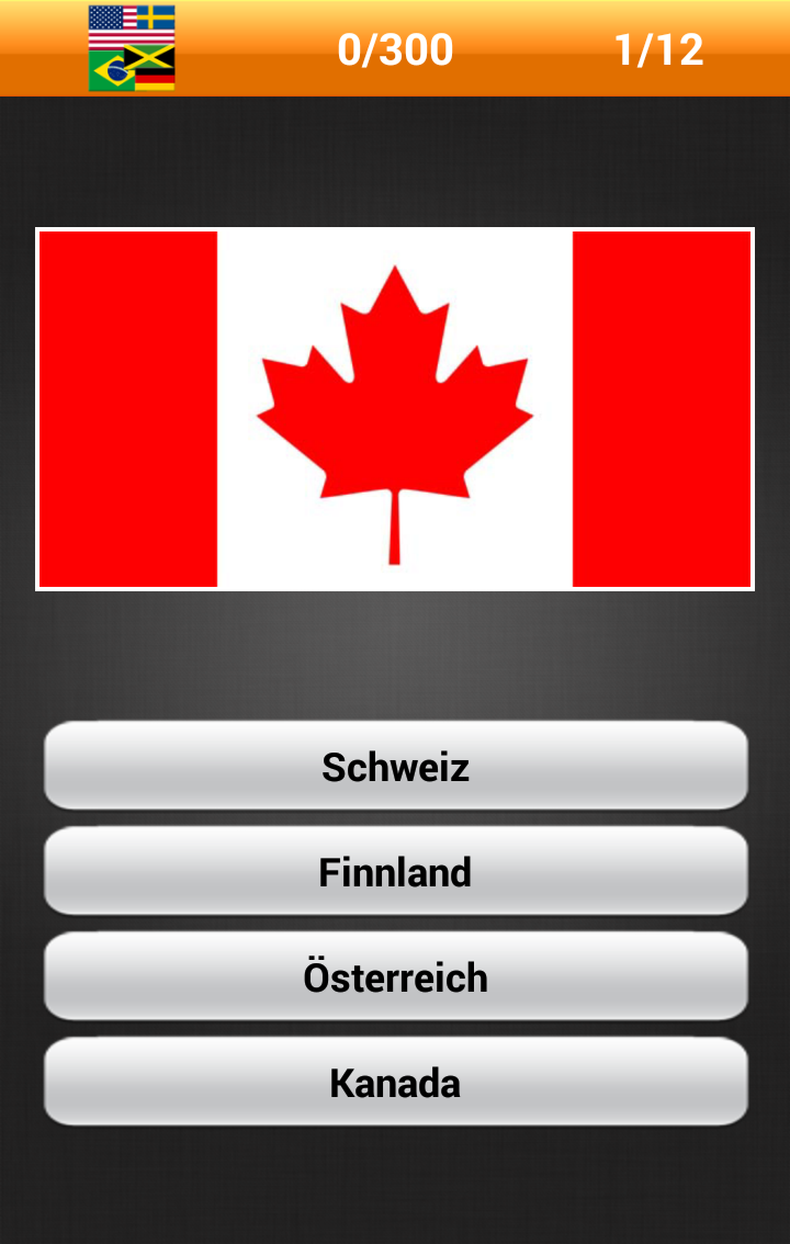 Nationalflaggen-Quiz! Screen 3