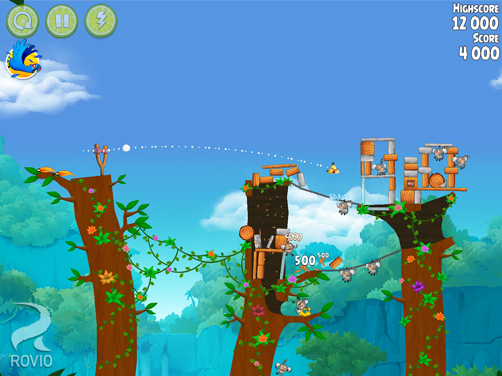 Angry Birds Rio - screenshot