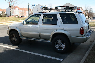 lifted infiniti qx4