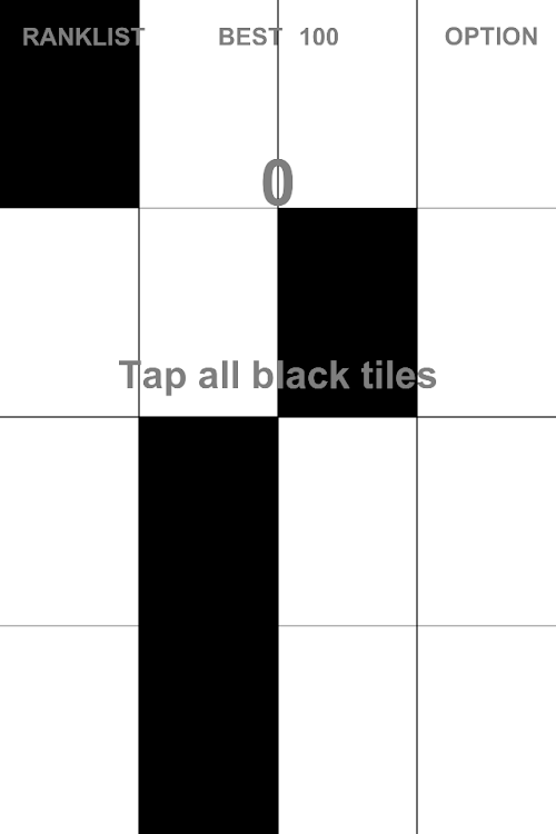 Android application Tap The Black Tile screenshort