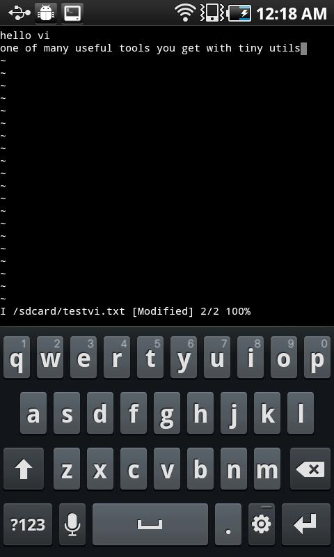 Tiny Utils Screen 2