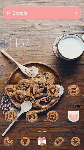 Chocochip Cookies dodol theme