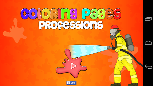 【免費家庭片App】Coloring Pages Professions-APP點子